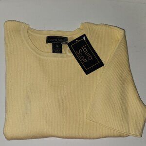 Short Sleeve Crew Neck Sweater